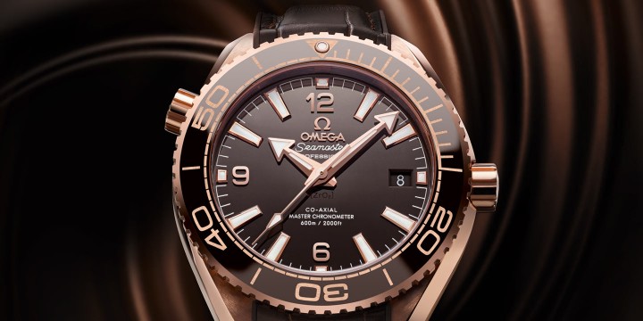 Brown Ceramic Bezels Omega Seamaster Planet Ocean 600M Fake Watches